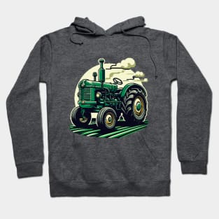 Tractor Pixel Art Hoodie